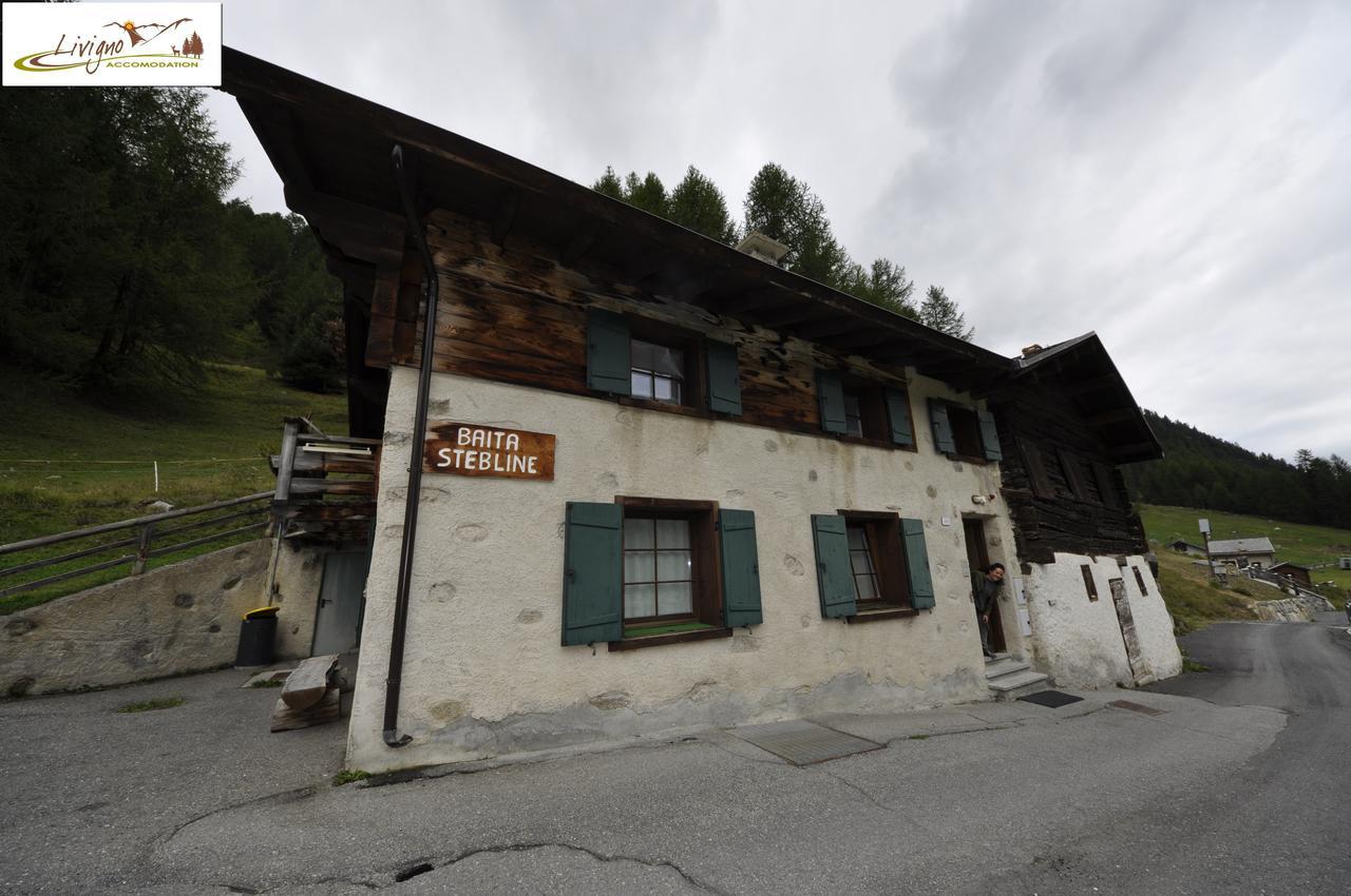 Baita Stebline Livigno Esterno foto