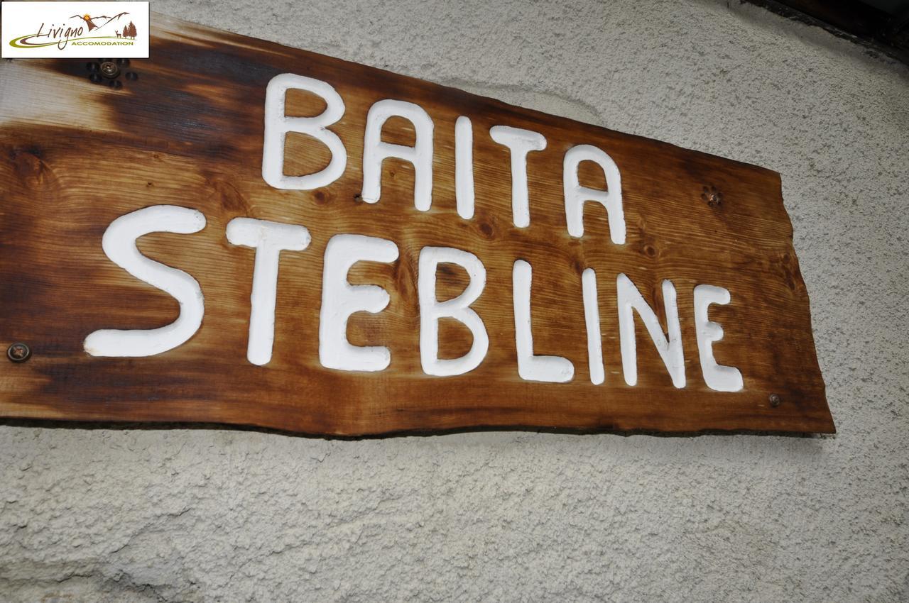 Baita Stebline Livigno Esterno foto